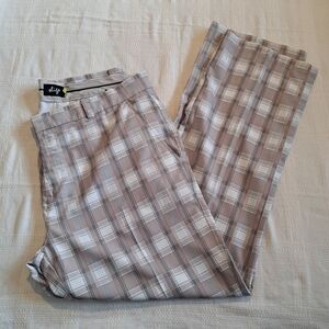 Sligo men's size 36 plaid golf pants, EUC